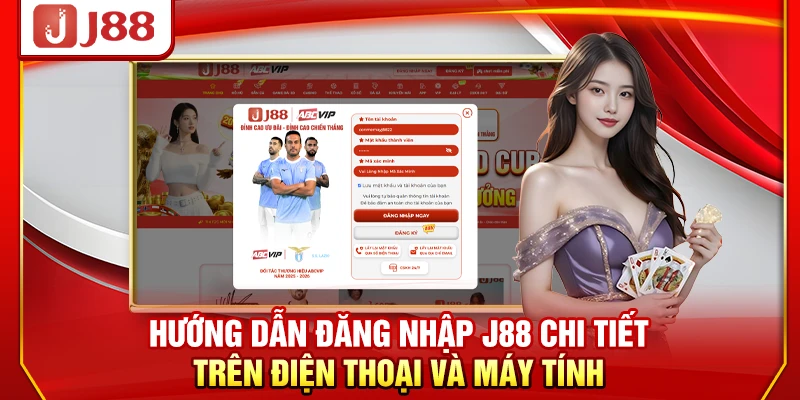 Hướng dẫn đăng nhập J88 chi tiết trên điện thoại và máy tính